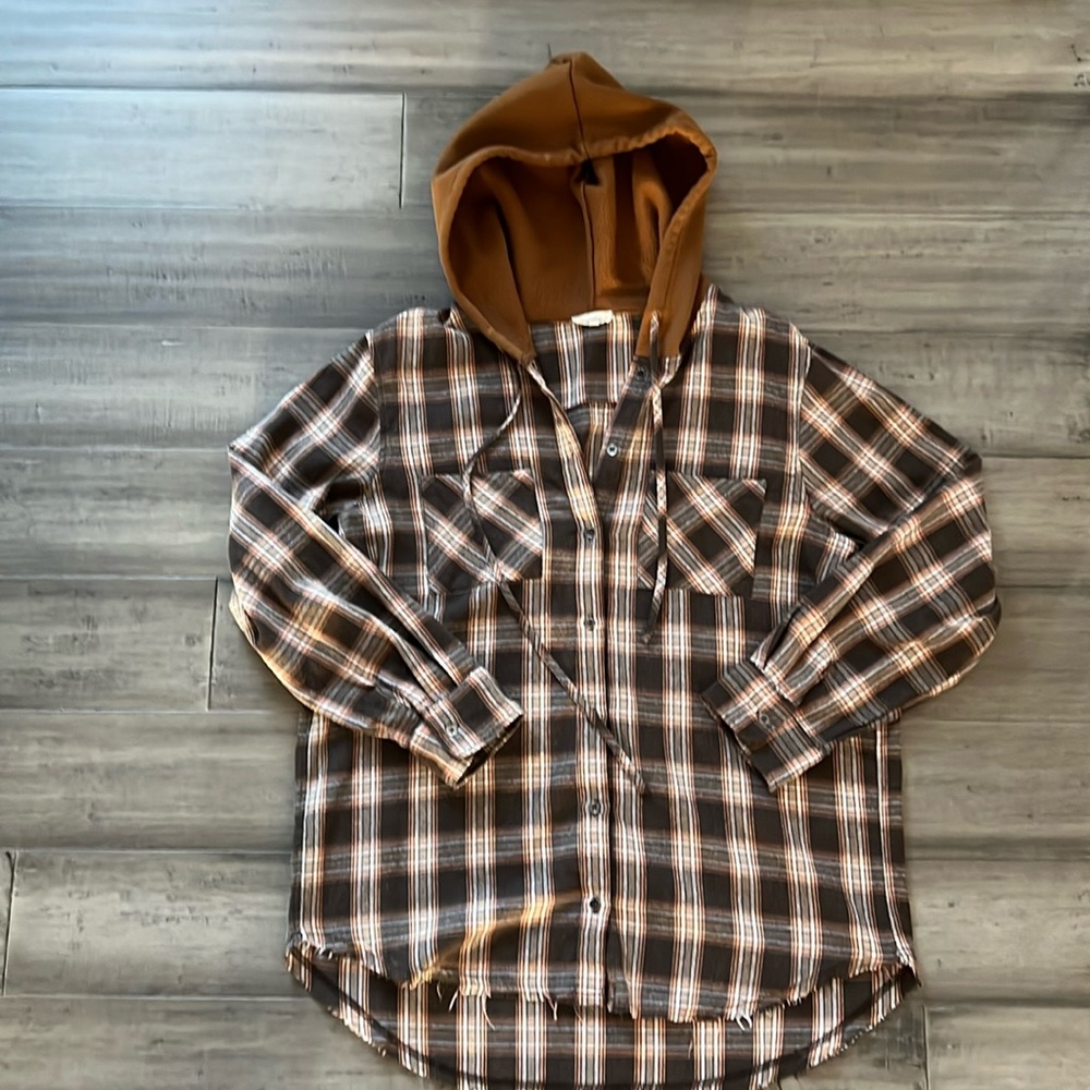 Flannel Hoodie
